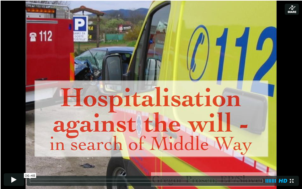 Hospitalisation against the will - in search of Middle Way