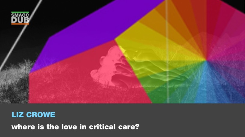 Critical Care is a place where love/passion and commitment must flourish, professional to patient, leaders to teams and colleagues, educator to trainee, skill to humanity- this is how we do it while maintaining our technical skills and our sanity