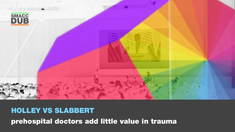 Holley Slabbert - Prehospital doctors add little value in trauma