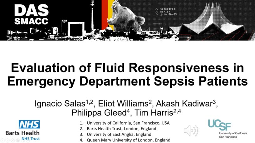 Evaluation of Fluid Responsiveness in Emergency Department Sepsis Patients