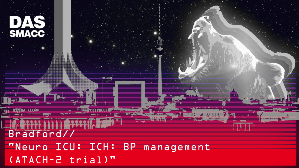 ICH: BP management (ATACH-2 trial)